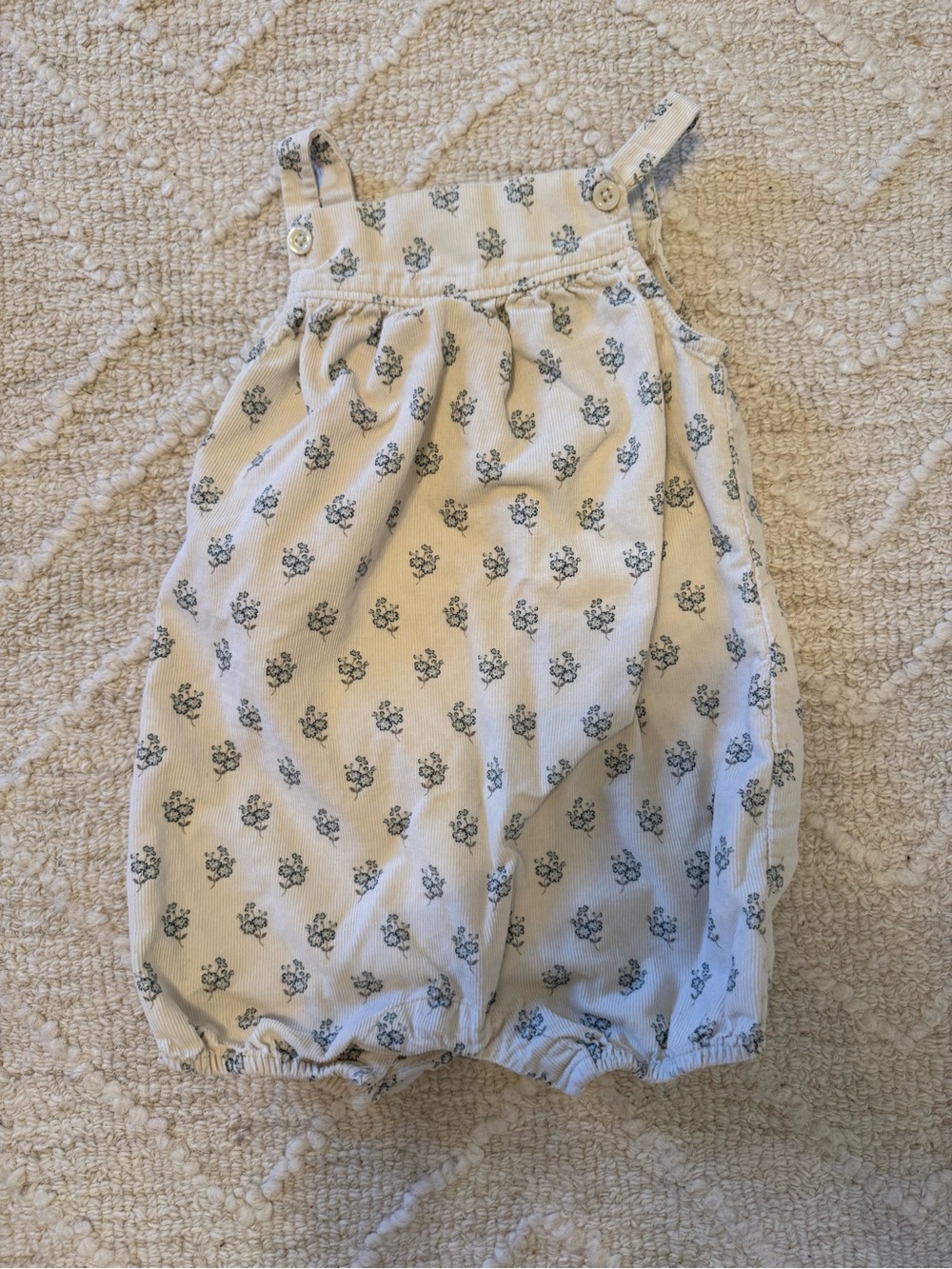 Baby Gap Girls Floral Print Romper Jumpsuit size 6-12 months